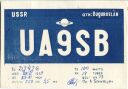 QSL - QTH - Funkkarte - UA9SB - Russland