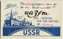 QSL - QTH - Funkkarte - UA3FM - Russland