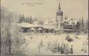Postkarte - Bad Flinsberg im Winter - Kurhaus