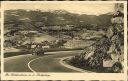 Ansichtskarte - Die Sudetenstrasse mit dem Hochgebirge - Mittelschreiberhau