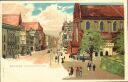 Breslau - Schweidnitzerstrasse - Künstlerkarte