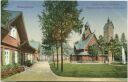Postkarte - Kirche Wang mit Pfarrkirche