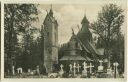 Postkarte - Kirche Wang - Friedhof