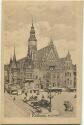 Postkarte - Breslau - Rathaus