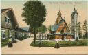 Postkarte - Kirche Wang ca. 1910