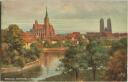 Postkarte - Breslau - Dominsel - Kreuzkirche