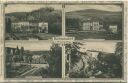 Postkarte - Berthelsdorf im Riesengebirge - Sanatorium - Gasthof zum Deutschen Kaiser