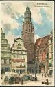 Ansichtskarten - Breslau - Elisabeth-Kirche - signiert Kley