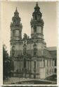 Grüssau - Klosterkirche - Foto-Ansichtskarte