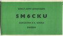 QSL - Funkkarte - SM6CKU - Sweden - Kinna - 1964