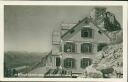 Ansichtskarte - Kanton Appenzell - Säntis - Gasthaus mit Observatorium