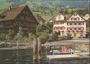 Ansichtskarte - Schweiz - Kanton Schwyz - 6442 Gersau - Haus Gerbi - Gasthaus und Metzgerei Krone