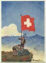 Bundesfeierkarte 1939 - Für Notleidende Mütter - AK Grossformat