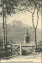 Ansichtskarte - 1884 Huémoz - Le Clocher et la Dent du Midi