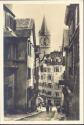 Zürich - Pfalzgasse und St. Peter - Foto-AK