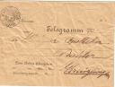Ansichtskarte - 8280 Kreuzlingen - Telegramm Umschlag 1895
