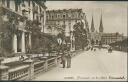 Ansichtskarte - Schweiz - Stadt Luzern - Promenade vor dem Hotel Schweizerhof