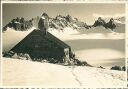 Ansichtskarte - Kanton Wallis - Cabane du Trient et Aig. Dorees