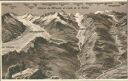 Ansichtskarte - Glacier de Münster et route de la Furka