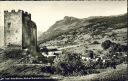 Ansichtskarte - Ruine Wartau - Blick auf Gretschins und Gonzen