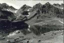 Foto-AK - Pizolhütte mit Wildseelücke und Wangsersee