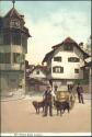 Postkarte - Ein Stück altes Luzern - Hundegespann