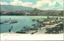 Geneve et le Quai du Montblanc - Postkarte