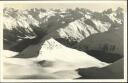 Aussicht von der Weissfluh auf die Silvretta - Foto-AK