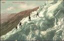 Postkarte - Ascension d'un Glacier - Gletscherbesteigung