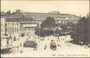 Postkarte - Geneve - Place et Gare de Cornavin - Strassenbahn