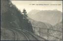 Postkarte - Ligne Martigny Chamonix - Le tunnel du Lachat