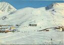 Oberalp-Passhöhe mit Skilift Piz Calmot - AK Großformat