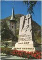 Zermatt - Bergführerdenkmal - Ansichtskarte