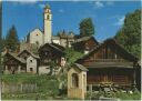 Bosco-Gurin - Kirche - Ansichtskarte