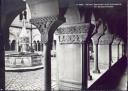 Zürich - Brunnen und Kreuzgang im Grossmünster - Foto-AK