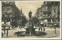 Ansichtskarte - Stadt Zürich - Bahnhofplatz - Alfred Escher Denkmal