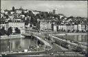 Foto-AK - Zürich - Bahnhofbrücke - Central - ETH und Universität