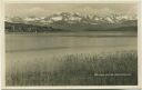 Postkarte - Zürichsee und die Glärnischgruppe