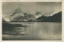 Bachalpsee mit Schreckhorn und Finsteraarhorn - Foto-AK