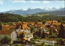 Postkarte - Schwarzenburg mit Gantrischkette