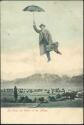 Postkarte - La Tour de Peilz et les Alpes ca. 1900