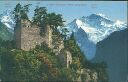 Ansichtskarte - Schweiz - Kanton Bern - Interlaken - Ruine Unspunnen