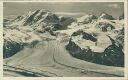 Ansichtskarte - Schweiz - Kanton Wallis - Grenzgletscher und Lysskamm