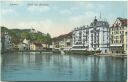 Postkarte - Luzern - Hotel des Balances