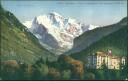 Postkarte - Interlaken - Hotel Jungfraublick