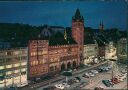 Ansichtskarte - Stadt-Basel - Marktplatz mit Rathaus