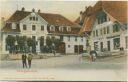 Postkarte - Herzogenbuchsee - Hotel Soleil - Eisenwaarenhandlung J. Bühler