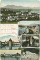 Postkarte - Gruss aus Luzern
