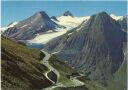 Passo della Novena - Nufenenpass mit Blindenhorn und Gries-Gletscher - AK Großformat