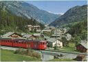 Brig-Visp-Zermatt-Bahn - St. Niklaus - Ansichtskarte